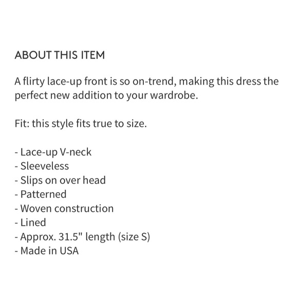 Show Me Your MuMu Rancho Mirage Lace-up Dress S 🆕 - Picture 7 of 8